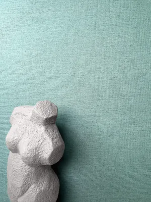 Produktbild von NEWROOM Tapete Türkis Vliestapete Unifarbe - Edle Farben Uni Blau Grün Struktur Textil Unitapete  Strukturtapete