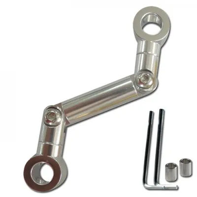 Obrázok produktu pre Adapter Bremsbehälter| silber eloxiert Aluminium