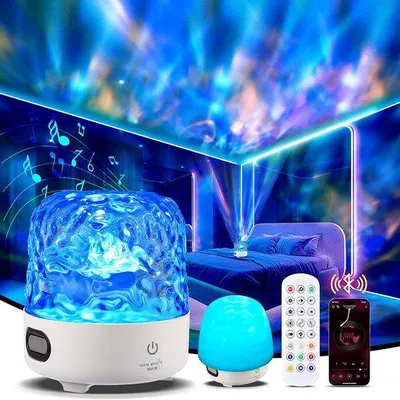 Productafbeelding van Sterrenprojector met afstandsbediening en Bluetooth-luidspreker - LED-nachtlamp