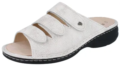 Produktbild von FINN COMFORT Hellas Damen Pantolette taupe beige Glattleder - Größe: 40