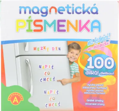 Obrázek produktu pro Magnetická písmenka-na lednici