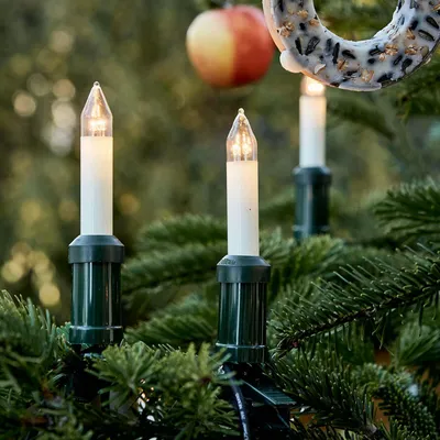 Produktbild von Hellum Lichterkette-LED Schaftkerze Außen 20tlg; 845549