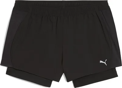 Produktbild von Puma W RUN VELOCITY 2IN1 3' SHORT - schwarz, Größe:XS