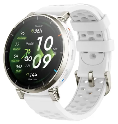 Produktbild von Amazfit Active 3 Premium Gold Weiß