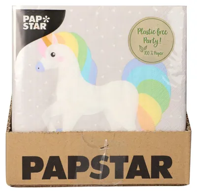 Zdjęcie produktu dla Papstar Servietten Unicorn