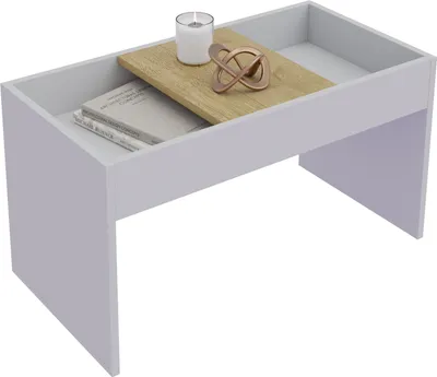 Immagine prodotto di Tavolino in legno | Tavolino semplice | Dimensioni ca. H. 39 x W. 71 x D. 36 cm | Tavolino da salotto | Tavolino - Mantila