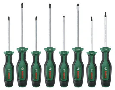 Productafbeelding van Handgereedschap: Schroevendraaierset, 8-delig.