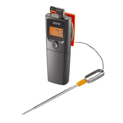 Produktbild von GEFU BBQ-Thermometer de Control, intelligentes Grillthermometer mit LCD-Display, Grillthermometer, Fleischgarthermometer de