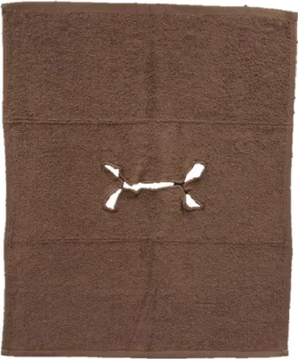 Produktbild von Handtuch mit Nasenschlitz für Massageliege 1 Stück Schokobraun