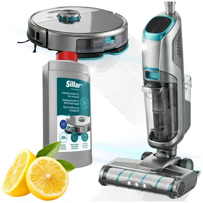 Produktbild von Sillar Reinigungskonzentrat für Wischroboter und Akku Staubsauger 250 ml