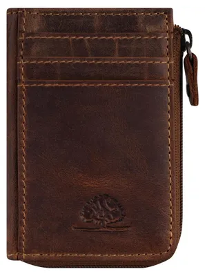 Image de GREENBURRY étui pour carte de crédit Vintage Card Holder Brown brun
