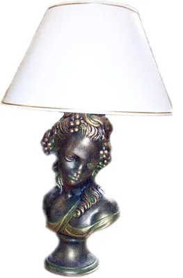 Obrázok produktu pre Stojaca lampa v antikickom štýle, soška, dekorácia
