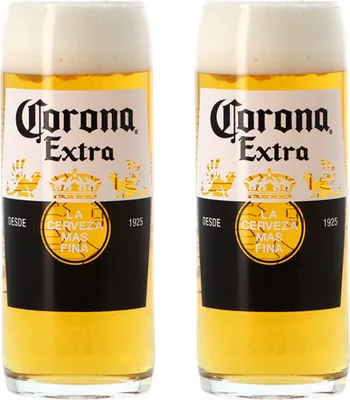Produktbild von Corona - Bierglas 330ml - 2 Stück