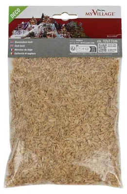 Produktbild von Dekorationsmaterial grob 100 g hellbraun My Village