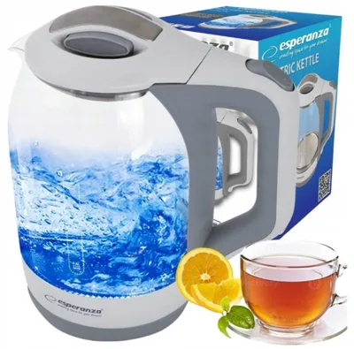 Image de Esperanza EKK025W Bouilloire électrique Verre LED Sans Fil