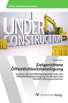 Produktbild von Zielgerichtete Öffentlichkeitsbeteiligung