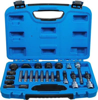 Produktbild von BGS 4247 Lichtmaschinen Bit- und Steckschlüssel-Set, 22-tlg.