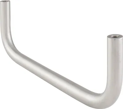 Immagine prodotto di Appendiabiti Nora a U, interasse fori 180 mm, larghezza 192, acciaio inox, lucido.