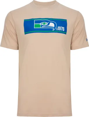 Produktbild von New Era Shirt - NFL SIDELINE Seattle Seahawks stone - M