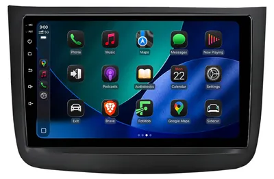 Produktbild von Android Autoradio 10 Zoll 128GB für Mercedes W639 (2010-2015) mit CarPlay & Android Auto Navigation & Bluetooth