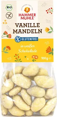 Obrázek produktu pro Vanilkové mandle s bílou čokoládou 100g