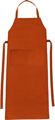 Produktbild von CG Workwear 00130-01 | Latzschürze Verona 110 x 75 cm - Waschbar bis 95 °C - Farbe: Copper - Größe: 110 x 75 cm
