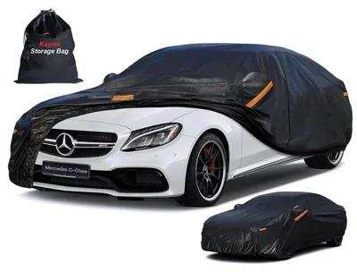 Produktbild von Autoplane Wasserdicht Atmungsaktiv für Mercedes C Klasse Limousine (2007-2025) Schwarz