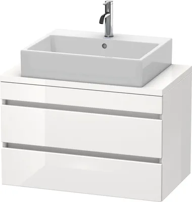 Produktbild von Konsolenunterschrank DURASTYLE 512x800x478mm weiß matt/basalt matt weiss matt/basalt matt