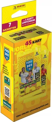 Obrázok produktu pre Fifa 365 2026 Panini Adrenalyn Xl Blister Futbalové Karty 7 Vreciek