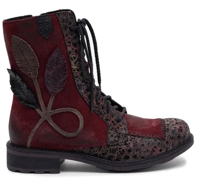 Produktbild von Damen Springerstiefel aus Naturleder mit Schnürung