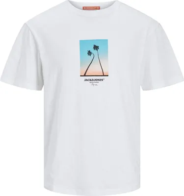 Zdjęcie produktu dla Jack&Jones JORARUBA SMALL PHOTO TEE SS CREW NE Bright White M