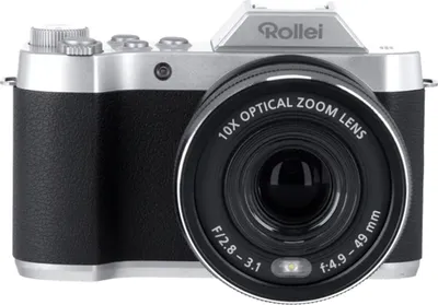 Zdjęcie produktu dla Rollei Powerflex 10x Retro, 64 MP, 9200 x 6900 px, CMOS, 10x, 4K Ultra HD, Czarny