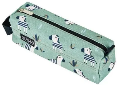 Produktbild von Schüleretui Faulenzer quattro Polyester 215x80mm Crazy Zebra Packung mit 2 Stück