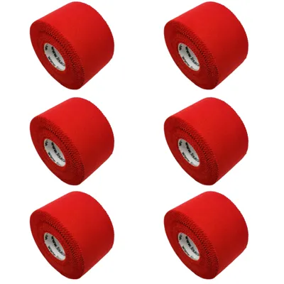 Produktbild von LisaCare Sport Tape Rot - 3,8cm x 10m - Sporttape - Physiotape - 6 Rollen