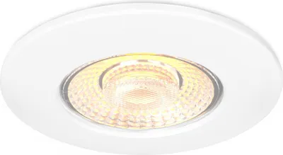 Produktbild von Ledvion - LED Einbaustrahler, Weiß, 5W, CCT 2200K-4000K, Ø75mm, Edelstahl, IP65, Dimmbar