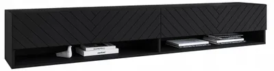 Obrázek produktu pro Moderní skříňka pod TV APOLLO I 180 cm, MDF Lowboard, RTV komoda, jedle