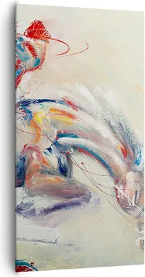 Produktbild von Bild auf Leinwand - Leinwandbild - Pferd Abstraktion - 65x120cm - Wand Bild - Wanddeko - Wandbilder - Leinwanddruck - Bilder - Kunstdruck - Wanddekoration - Leinwand bilder - Wandkunst - PA65x120-3446