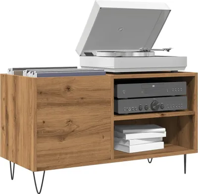 Produktbild von "im Angebot" Plattenschrank Artisan-Eiche 84,5x38x48 cm Holzwerkstoff - CD- & DVD-Regale CC24353