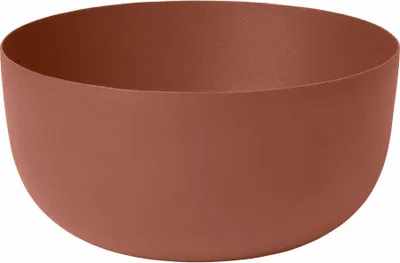 Produktbild von Blomus Schale REO large, Schüssel, Schälchen, pulverbeschichtet, Rustic Brown, 15 cm, 66043