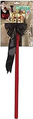 Produktbild von Atosa Zepter Mit Krone 53 Cm Schwarz Schwarz One Size