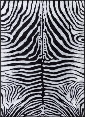 Produktbild von 160x220 cm Teppich Miro 51331.803 Zebra black / white