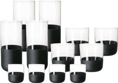 Produktbild von Villeroy & Boch Manufacture Rock Bargläser-Set 12-teilig