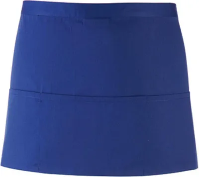 Obrázok produktu pre Premier Workwear PR155 | Vrecková zástera "Colours" - 60 x 33 cm - Pranie v práčke: do 60° - Farba: Royal (približne Pantone 286) - Rozmery: 60 x 33 cm