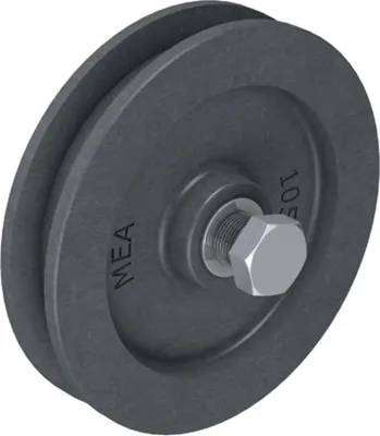 Produktbild von MEA Lose Guss-Rolle 140 mm
