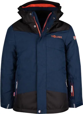Produktbild von Trollkids Jungen Wasserdichte Jacke Marine 132-142 Grösse 98