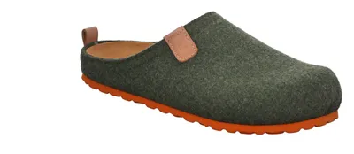 Produktbild von Rohde Herren Pantoffeln Hausschuhe Softfilz Napoli-H 6900, Größe:40 EU, Farbe:Grün