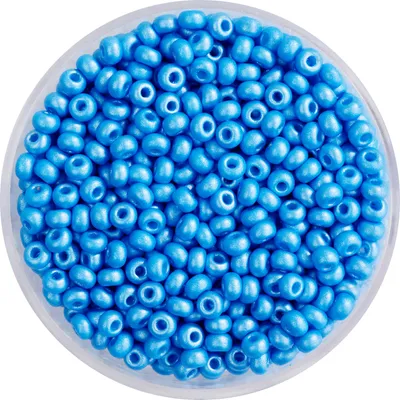 Produktbild von PermaLux Rocailles, 2,6 mm, 17 g, Blau