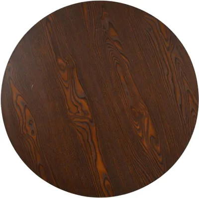 Produktbild von Bistrotisch aus MDF in Dunkelbraun, 80 cm