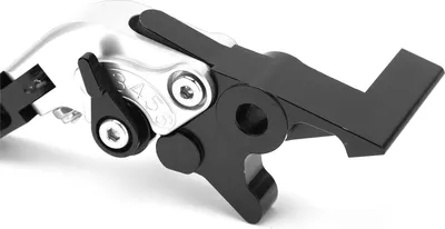 Produktbild von 2 Stück Motorrad-Bremskupplungshebel, verstellbar, CNC-Aluminiumlegierung, Ersatz für FORZA 250/300/350 2018-2021, Silber