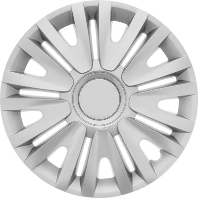 Produktbild von Radkappen 15 Stück, silber, für Auto